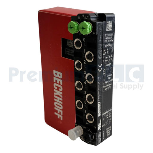 BECKHOFF EP2338-0001 EtherCAT BOX 8-CHANNEL DIGITAL I/O MODULE 24VDC NEW