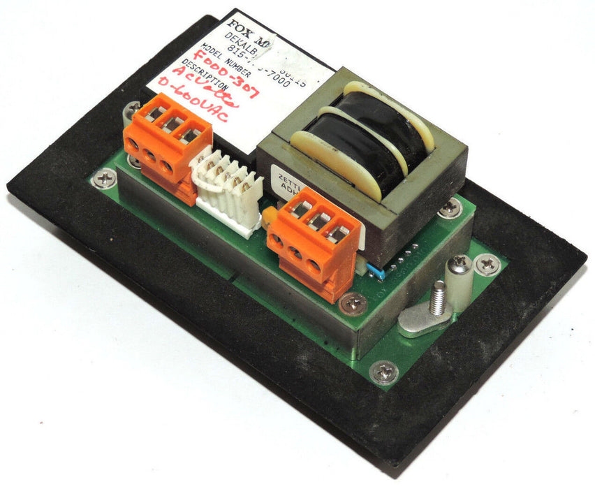 FOX METER INC. F161-307 DIGITAL METER F000-307, F161307 F000307