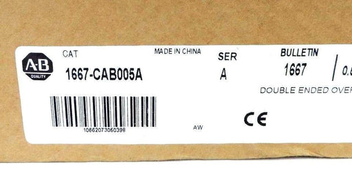 LOT OF 2 NIB ALLEN BRADLEY 1667-CAB005A PANNELCONNECT MODULE CABLES SER A