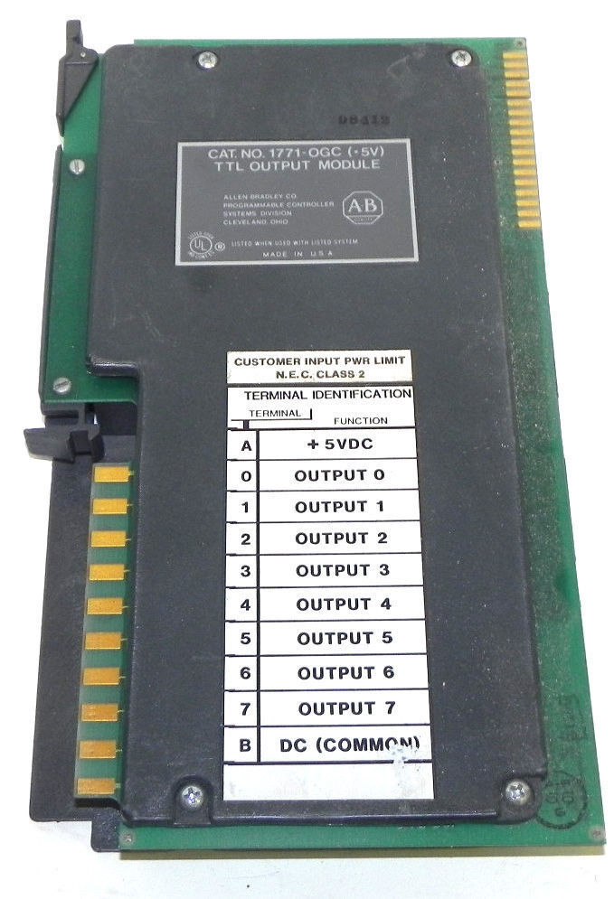 ALLEN BRADLEY 1771-OGC OUTPUT MODULE 1771OGC