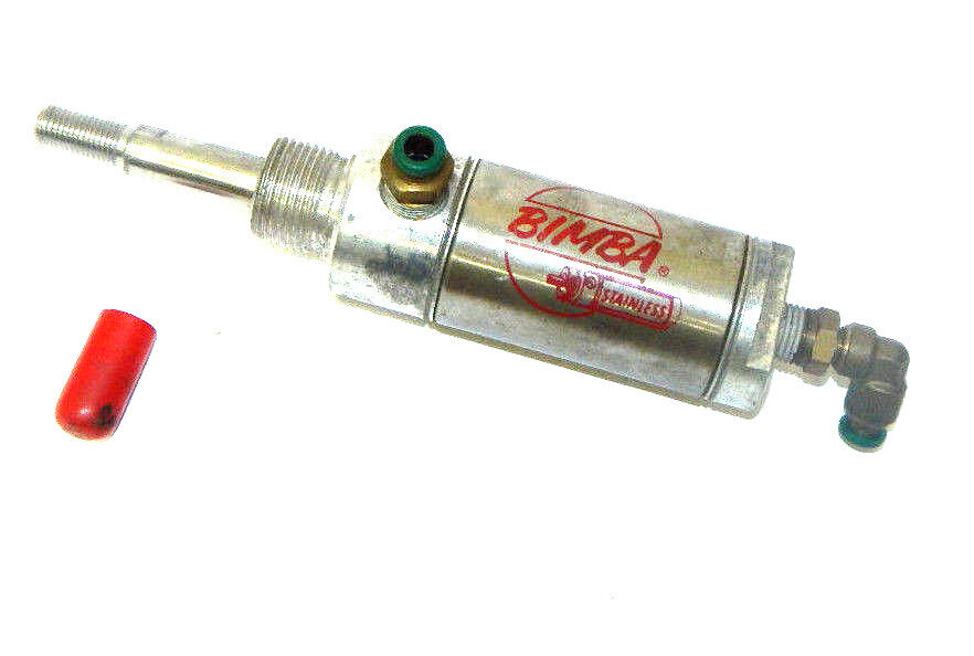 BIMBA MRS-171-D DOUBLE ACTING PNEUMATIC CYLINDER, 1" STROKE, 1/2" BORE MRS171D