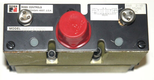 ROSS CONTROLS 8077A3900 OPEN CENTER PILOT VALVE 2-10 BAR 24 VDC