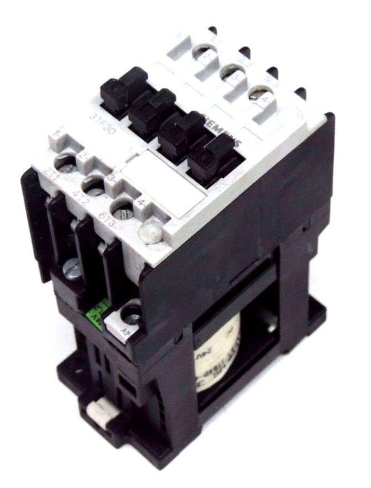 SIEMENS 3TF3-000-0BB4 CONTACTOR 20AMP 3POLE 24VDC 600VAC, 3TF3000-0B, 3TF30
