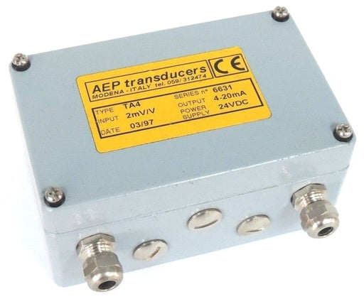 AEP TRANSDUCERS TA4 ANALOG TRANSMITTER TA4/2