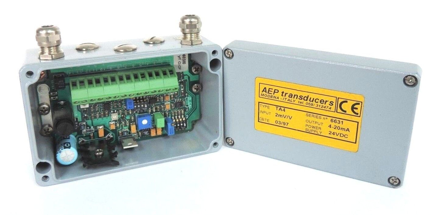 AEP TRANSDUCERS TA4 ANALOG TRANSMITTER TA4/2