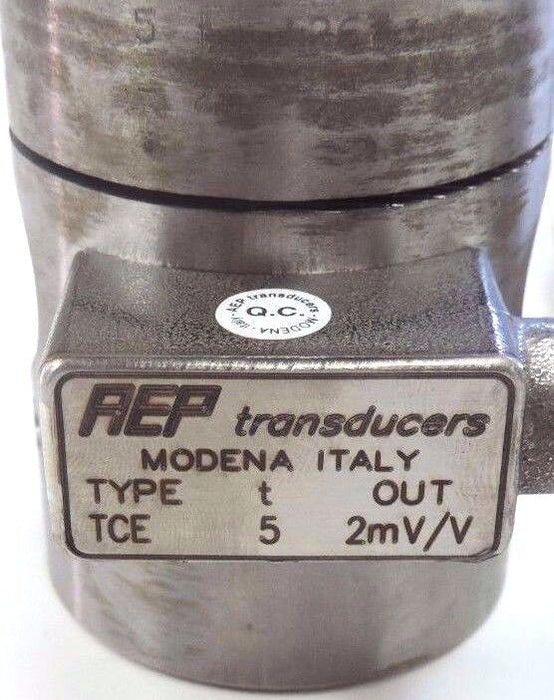 AEP TRANSDUCERS TCE LOAD CELL TYPE: T OUTPUT: 2mV/V, 5 t 1276