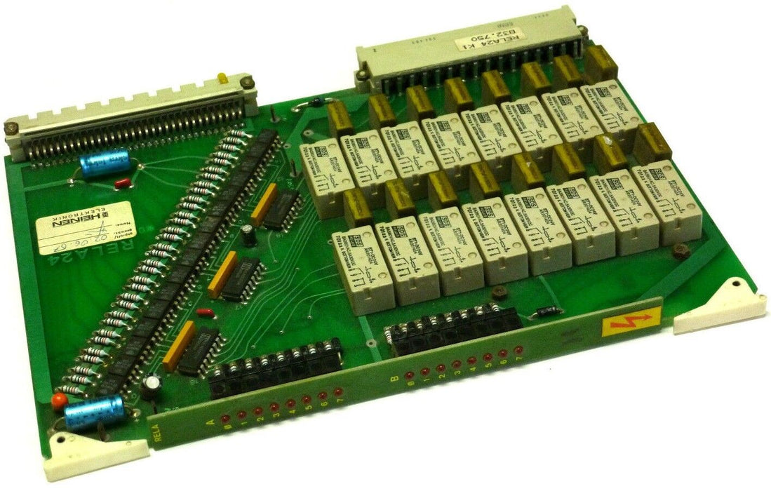 HEINEN ELEKTRONIK RELA24 K1 832.750 PC BOARD RELA24 60924-7.4