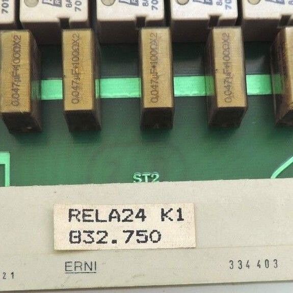 HEINEN ELEKTRONIK RELA24 K1 832.750 PC BOARD RELA24 60924-7.4