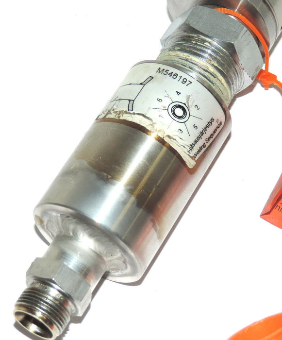 METSO VALMET HG4A12SH0  PRESSURE TRANSMITTER WITH M546197 MOUNTING COUPLING