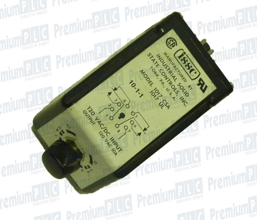 ISSC SOLID STATE TIMER 1017 CSA UL 10-1-1 120VAC/DC INPUT 10A 1017UL/CSA-10-1-1