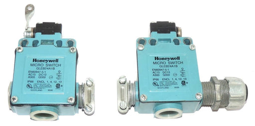 LOT OF 2 HONEYWELL MICRO SWITCH EN60947-5-1 LIMIT SWITCHS GLEB24A1B