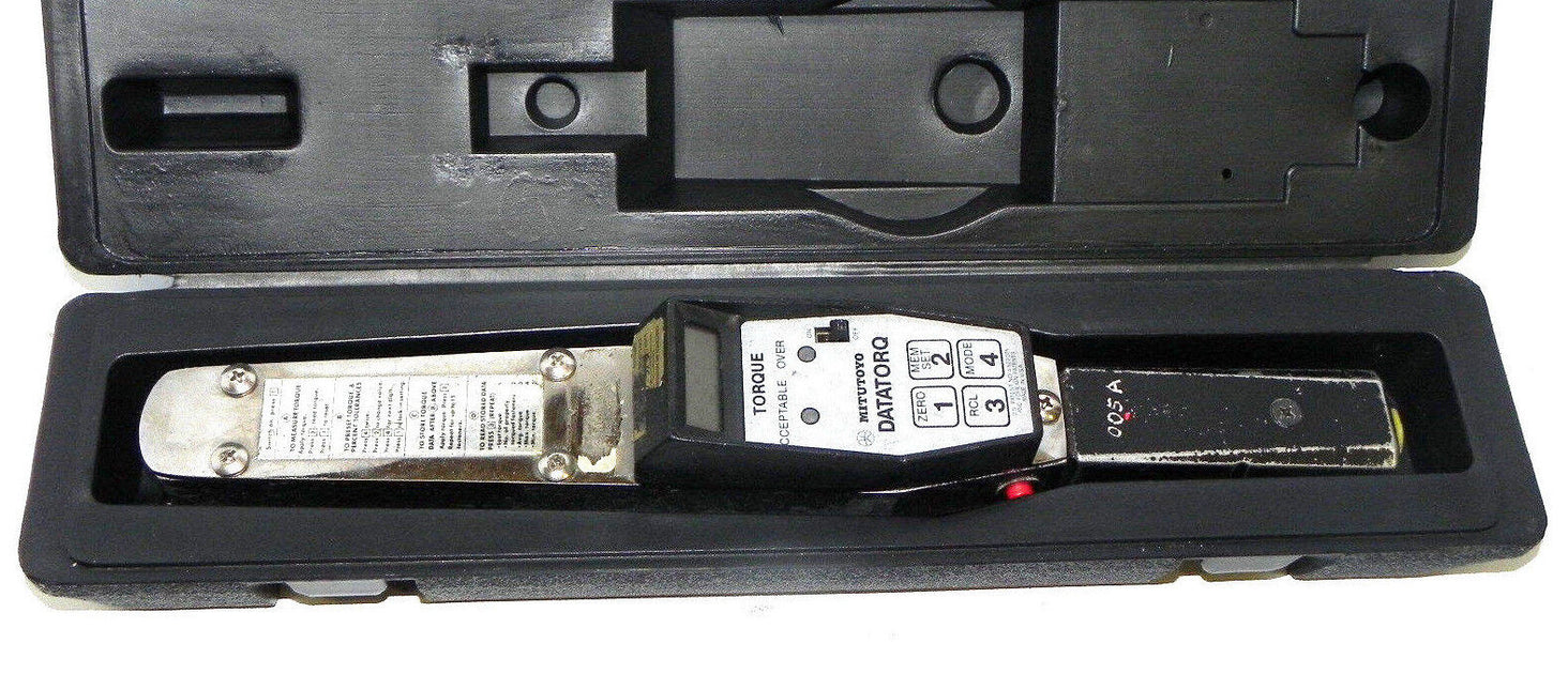 MITUTOYO DATATORQ DIGITAL. 350in 36600in lb TORQUE WRENCH — PremiumPLC