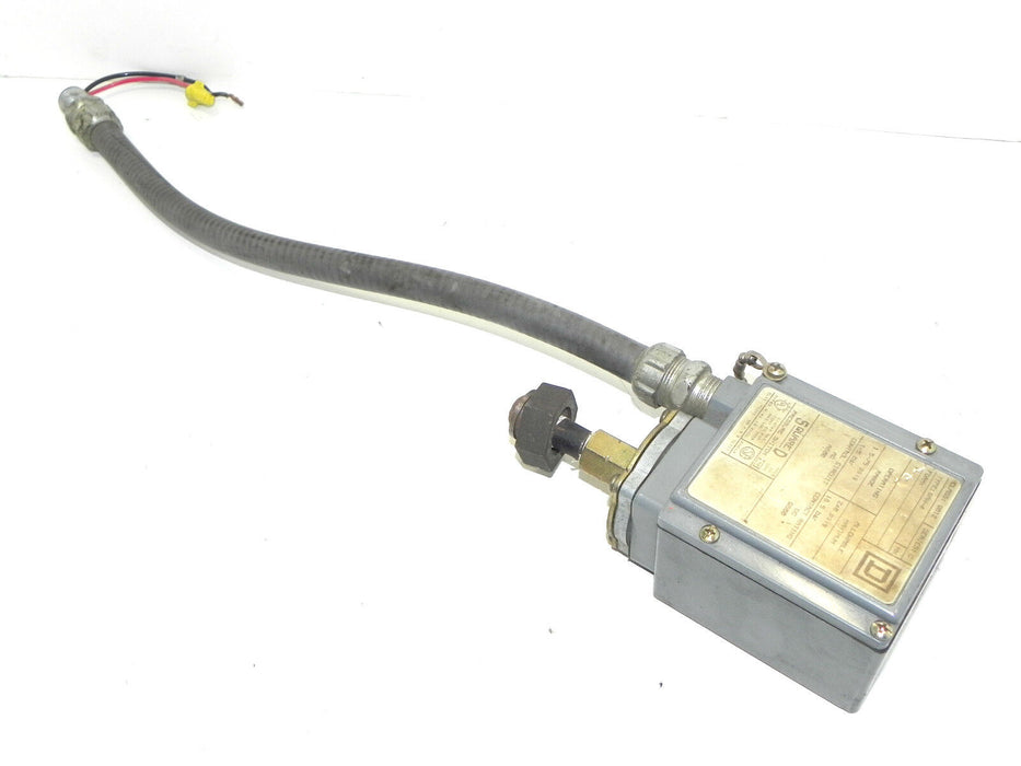 SQUARE D PRESSURE SWITCH CLASS 9012 TYPE GAW-4