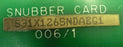 GENERAL ELECTRIC 531X126SNDAEG1 SNUBBER CARD