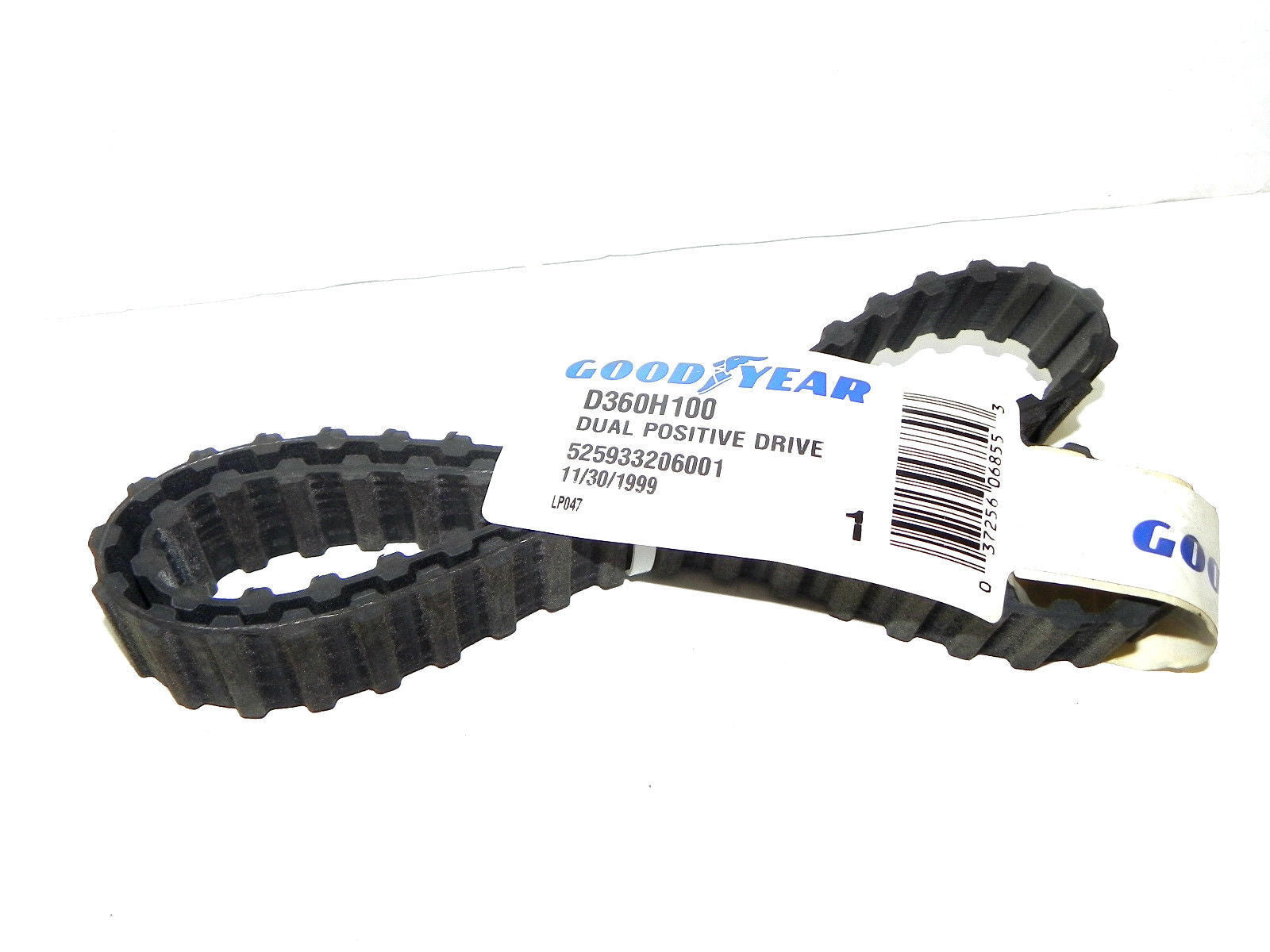 GOODYEAR D360H100 TIMING BELT DUAL POSITIVE DRIVE NEW