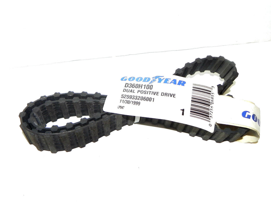 GOODYEAR D360H100 TIMING BELT DUAL POSITIVE DRIVE NEW