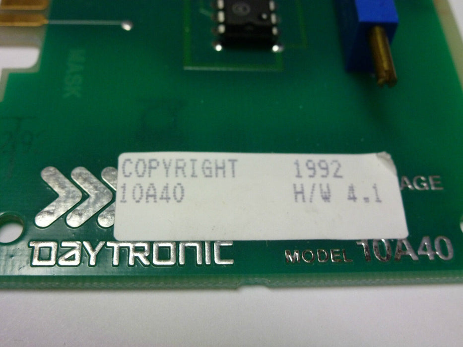 DAYTRONIC 10A40 H/W 4.1 PC BOARD FREQUENCY TO VOLTAGE CONDITIONER