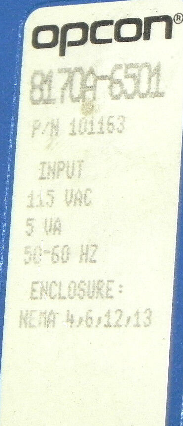 OPCON 8170A-6501 DEMODULATOR 101163 USED