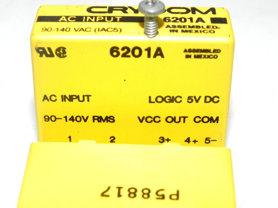 LOT OF 2 CRYDOM 6201A I/O MODULE; EXTERNAL DEPTH:15.2MM; LEADED PROCESS