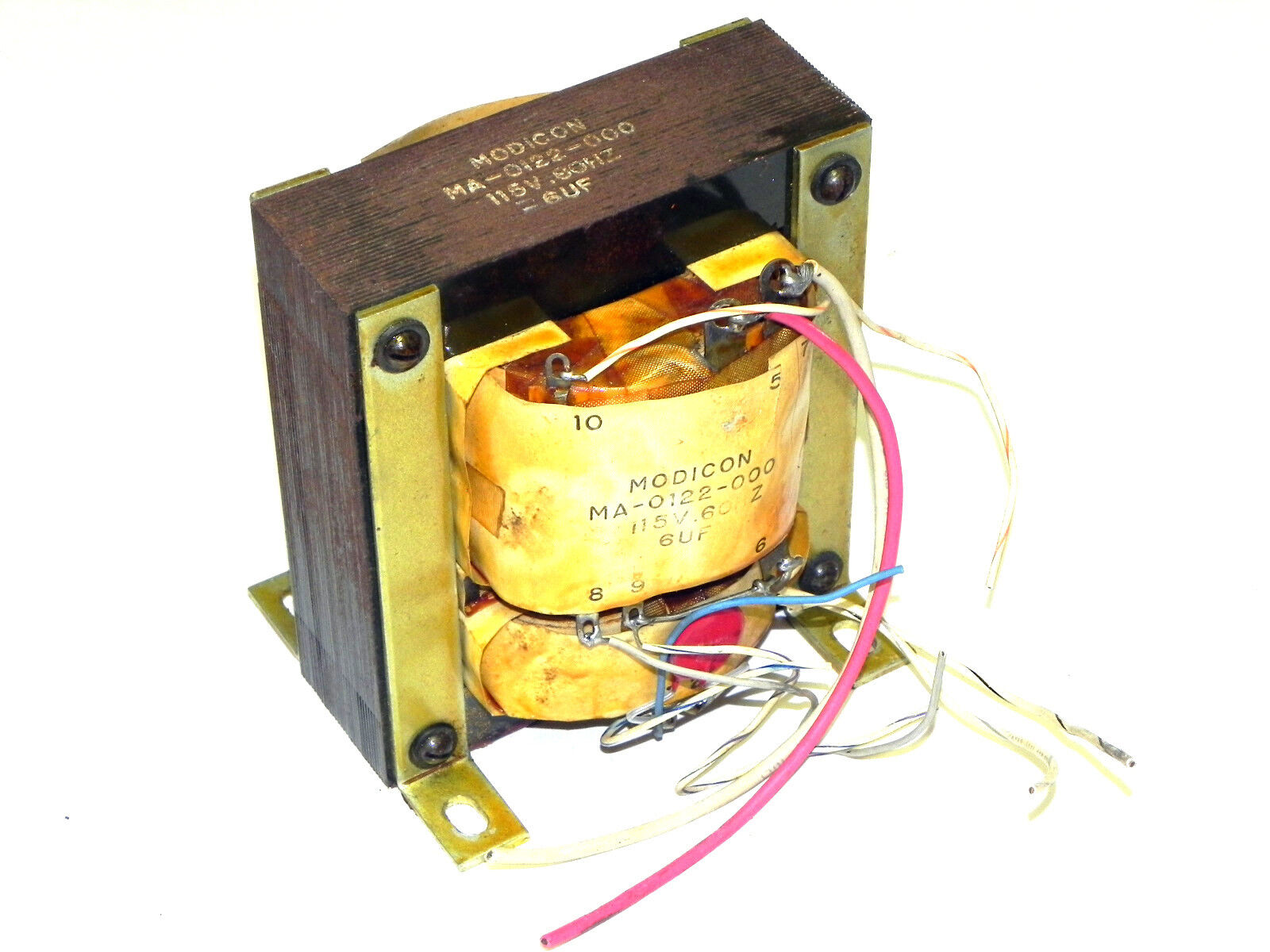 MODICON MA-0122-000 TRANSFORMER 115V, 60HZ, 6UF