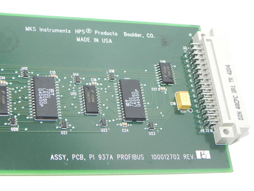 MKS INSTRUMENTS ASSY, PCB, PI 9370 PROFIBUS 100012702 REV. B BOARD