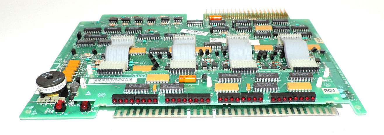 GENERAL ELECTRIC IC600YB929A OUTPUT MODULE W/ 44A717558-G01 CONTROL BOARD
