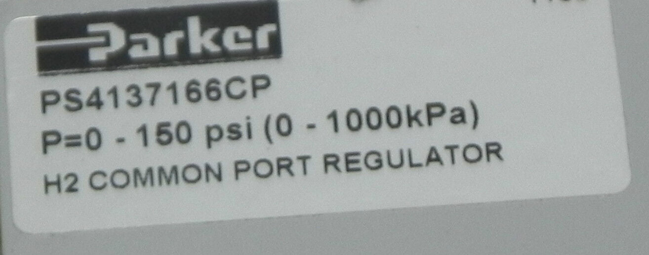 PARKER PS4137166CP H2 COM REG 5-125 WITH G NOPLUG (IN BOX)