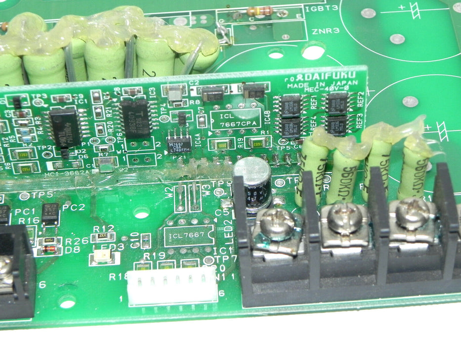 DAIFUKU HCA-3661A BOARD IH SR0T1 W/ MEC-40V-0 BOARD