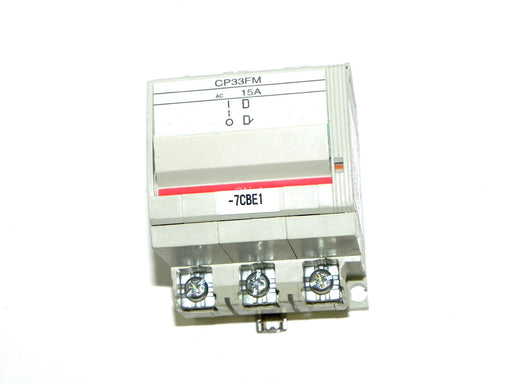 FUJI ELECTRIC CP33FM/15 CIRCUIT BREAKER 15AMP 3POLE CP33F-M015 CP33FM