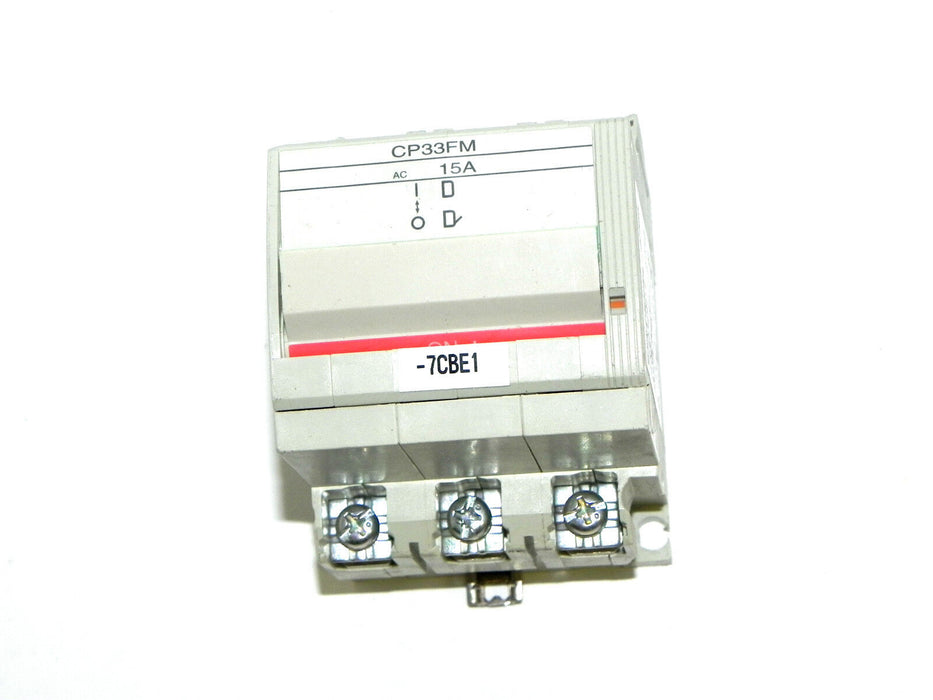 FUJI ELECTRIC CP33FM/15 CIRCUIT BREAKER 15AMP 3POLE CP33F-M015 CP33FM