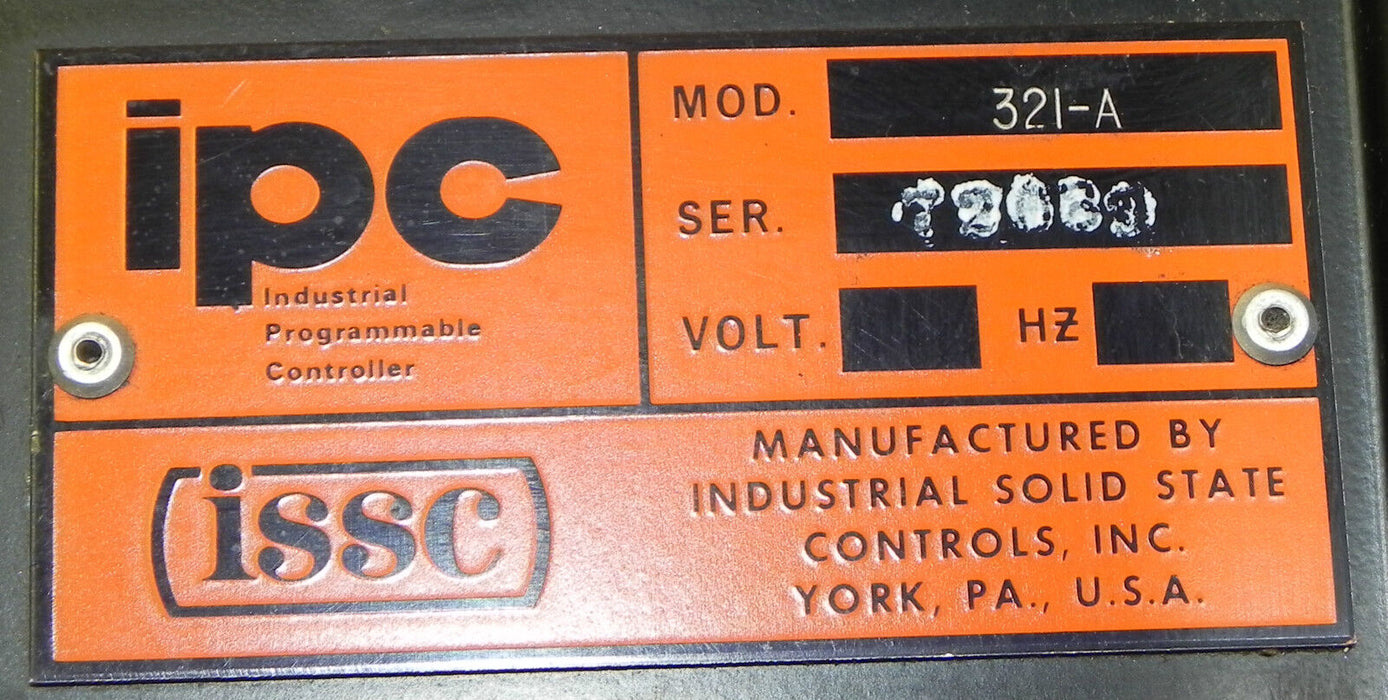 ISSC MODEL 321-A MODULE SLOT RACK