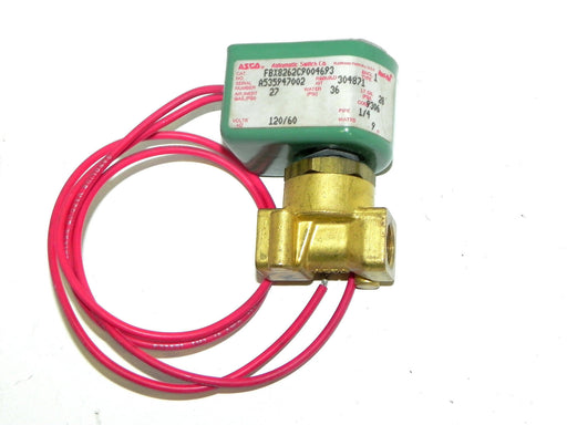 ASCO FBX8262C9004693 VALVE 120/60 1/4'' PIPE