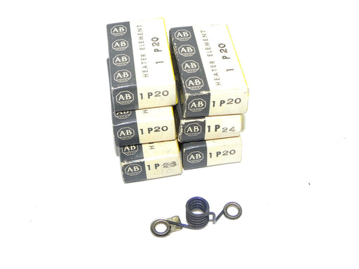 LOT OF 6 NIB ALLEN BRADLEY P20 HEATER ELEMENTS FOR OVERLOAD RELAY