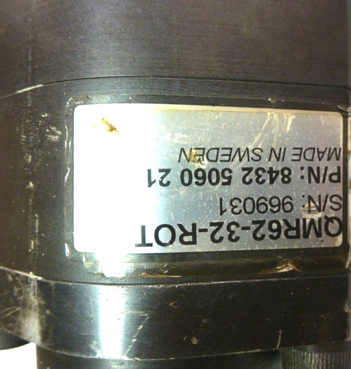 ATLAS COPCO QMR62-32-ROT NUT RUNNER W/ BSM 28120A-R2.5 & QRT 62 200-O