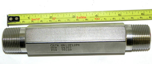 NEW BUTECH PRESSURE SYSTEMS MA12P12P6 MALE ADAPTOR HT# G4387