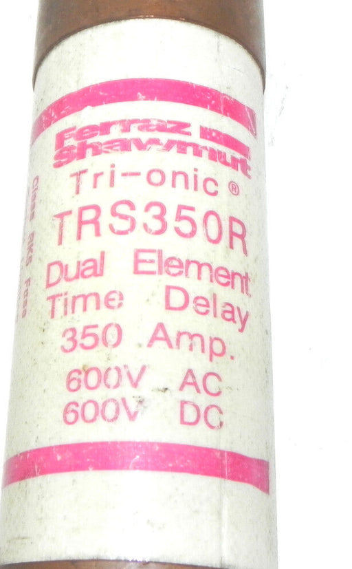 FERRAZ SHAWMUT TRS350R DUAL ELEMENT TIME DELAY FUSE 350AMP