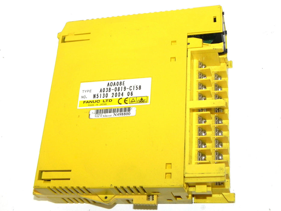 FANUC A03B-0819-C158 RELAY MODULE NO. N5130 2004 06