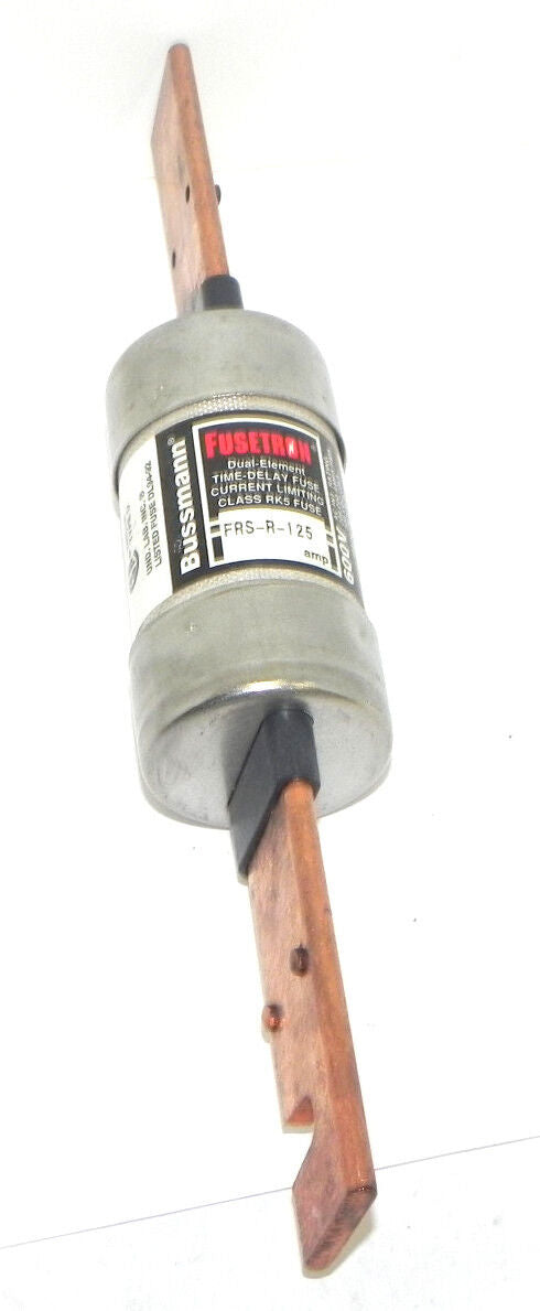 BUSSMANN FRS-R-125 FUSETRON DUAL-ELEMENT FUSE 600V, 125A, FRSR125