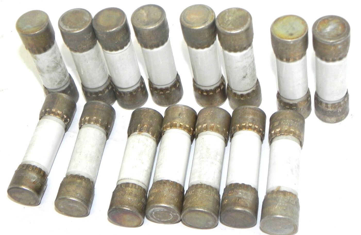 LOT OF 15 GOULD SHAWMUT A50P20 FUSES 20AMP 500VAC/DC SENICONDUCTOR