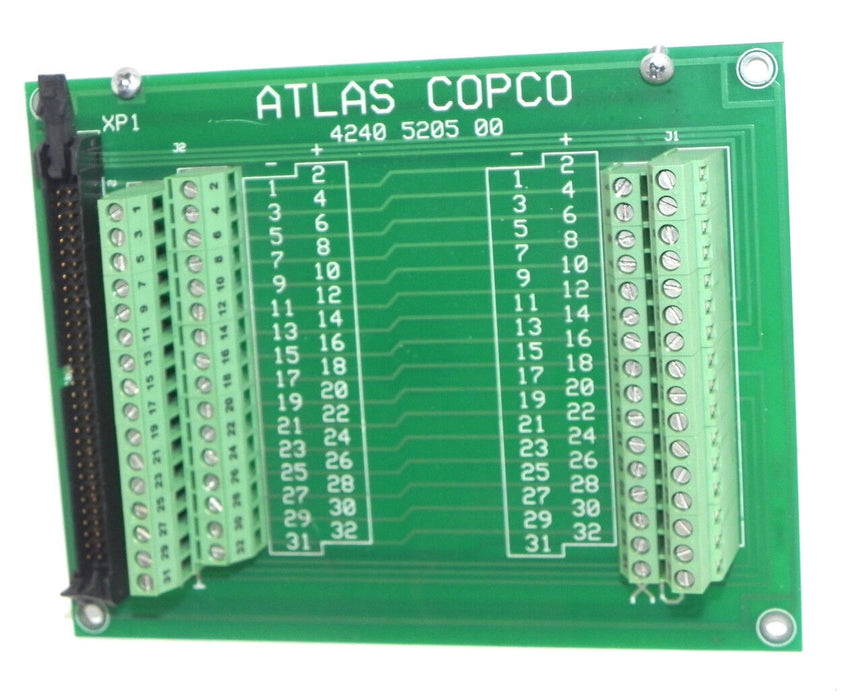 ATLAS COPCO 4240 5205 00 ASSEMBLY SYSTEM I/O CARD 4240520500