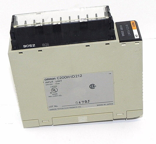 OMRON C200H-ID212 INPUT MODULE 24VDC 7mA C200HID212