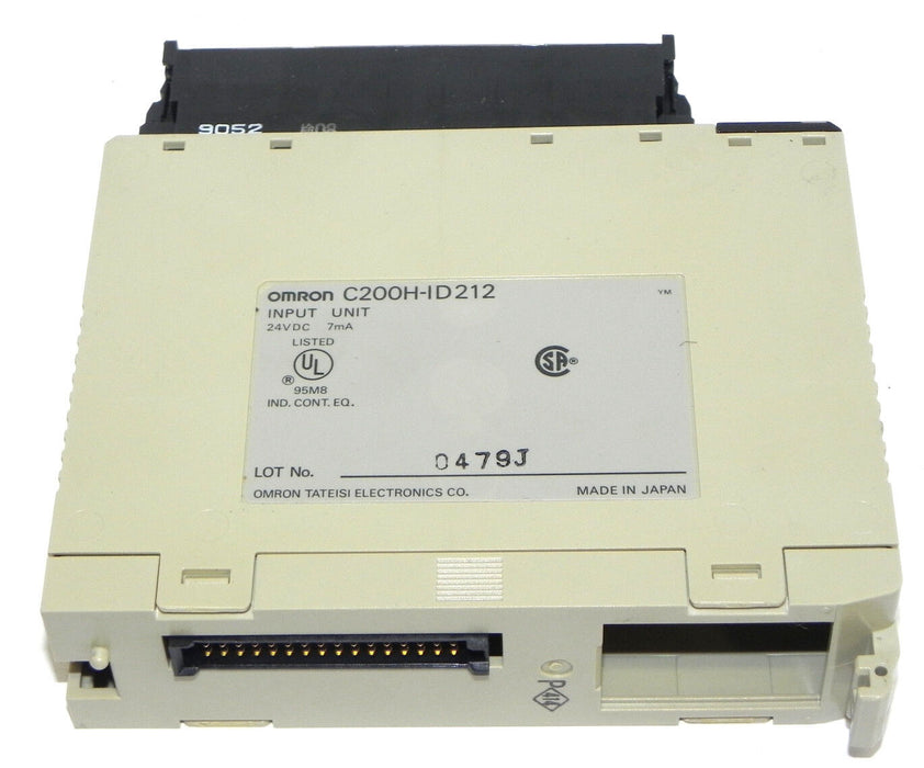 OMRON C200H-ID212 INPUT MODULE 24VDC 7mA C200HID212