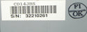 OKUMA E991-9TXX-0011 OPERATION PANEL MODEL LU15 CRT E9919TXX0011