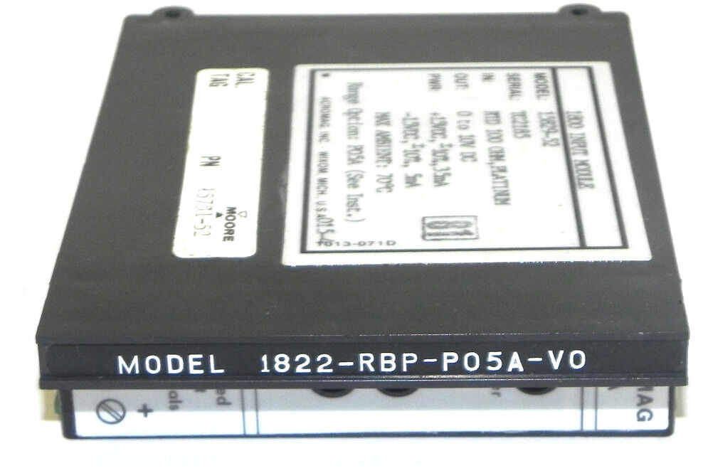 MOORE/ACROMAG 15839-52 1800 INPUT MODULE P/N 15751-52