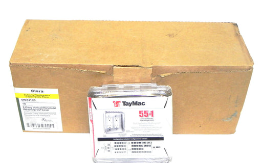 BOX OF 10 NEW TAYMAC MM1410C 55-IN-1 WEATHERPROOF RECEPTACLE COVERS