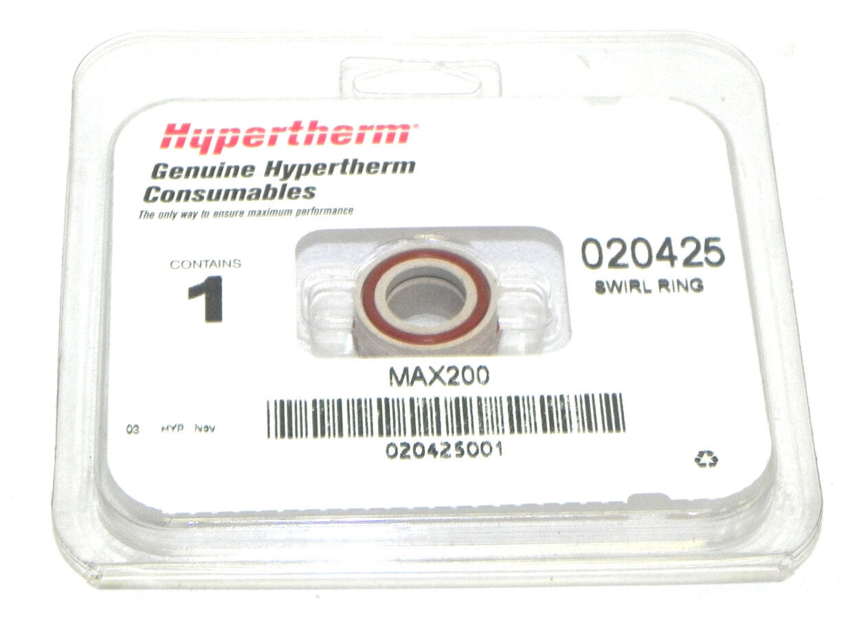 NEW HYPERTHERM 020425 SWIRL RING MAX 200