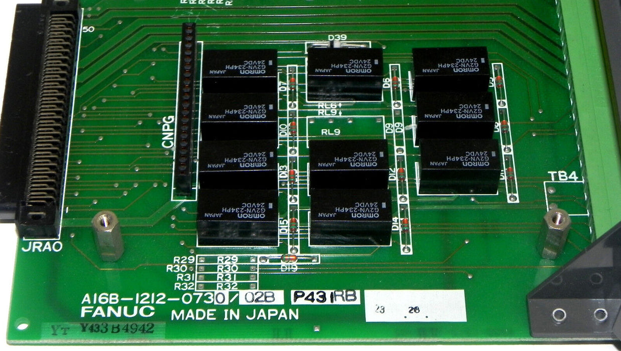 FANUC A16B-1212-0730/02B PC BOARD EMERGENCY & BRAKE CONTROL A16B-1212-0730