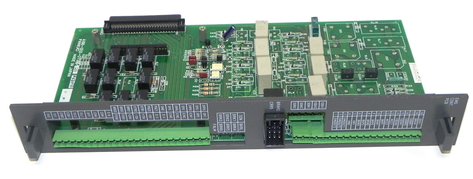 FANUC A16B-1212-0730/02B PC BOARD EMERGENCY & BRAKE CONTROL A16B-1212-0730