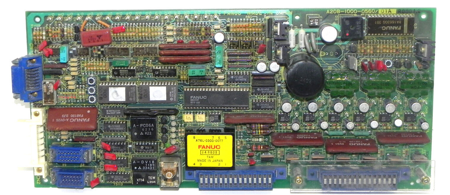 FANUC A20B-1000-0560/01A SERVO BOARD AC ANALOG DAUGHTER A20B-1000-0560