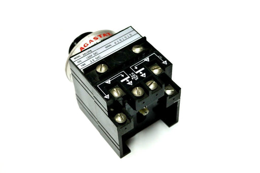 AGASTAT 2412PB TIME DELAY RELAY .2-5 SECONDS 120VDC